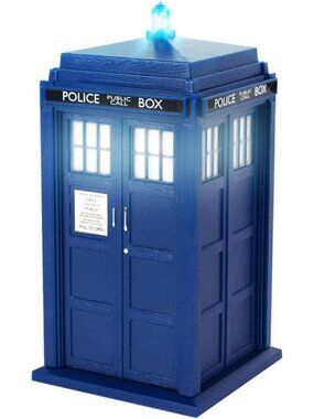 Bluetooth Tardis Speaker with Music & Light Effects | Perfect Doctor Who Gift